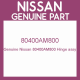 Genuine Nissan 80400AM800 Hinge assy