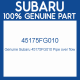 Genuine Subaru 45175FG010 Pipe over flow