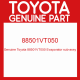 Genuine Toyota 88501VT050 Evaporator sub-assy