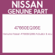 Genuine Nissan 47660EQ06E Actuator & ecu