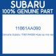 Genuine Subaru 11861AA090 Hose ay-ma vac