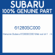 Genuine Subaru 61280SC000 Wstr out dr f    rh