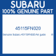 Genuine Subaru 45115FN020 Air guide        rh