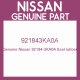 Genuine Nissan 92184-3KA0A Seal rubber