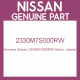 Genuine Nissan 2330M7S000RW Motor - starter