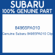 Genuine Subaru 84965PA010 Clip