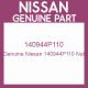 Genuine Nissan 140944P110 Nut