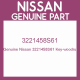 Genuine Nissan 3221458S61 Key-woodru