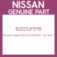 Genuine Nissan 62223JF01B Brkt - bpr side, l