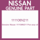 Genuine Nissan 111106N211 Pan assy oil