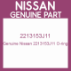 Genuine Nissan 2213153J11 O-ring