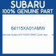 Genuine Subaru 64115XA01AMW Cover leg r      rh