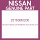 Genuine Nissan 25163M0200 Nut choke cont