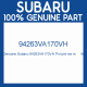 Genuine Subaru 94263VA170VH Pnl p/w sw m     lh