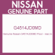 Genuine Nissan G4514JD0MD Floor - rear,re